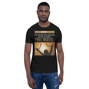 John 8:36 Freedom Short-sleeve unisex t-shirt