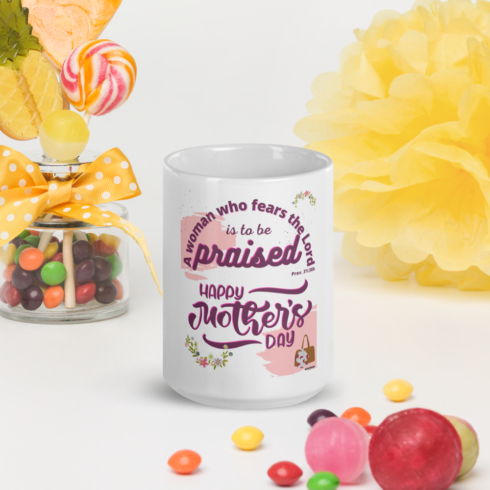 2024 Mother's Day White glossy mug